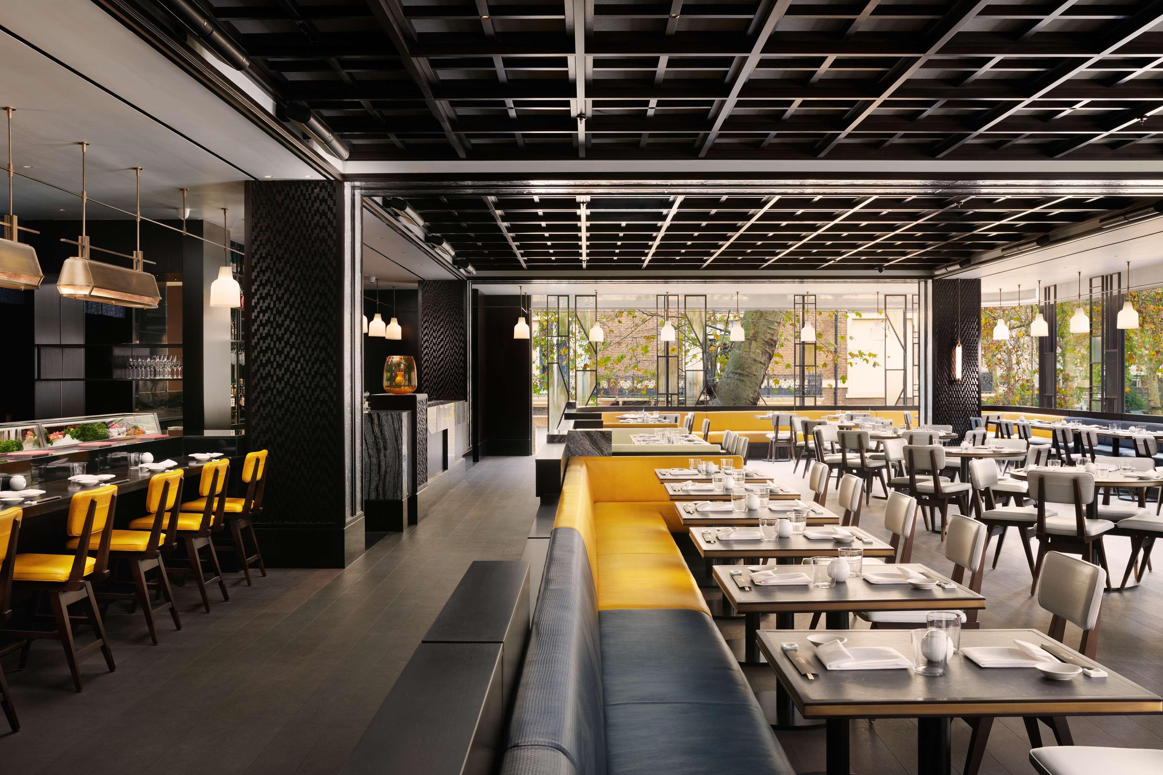 伦敦波特曼广场诺布酒店 外观 照片 Interior of the restaurant